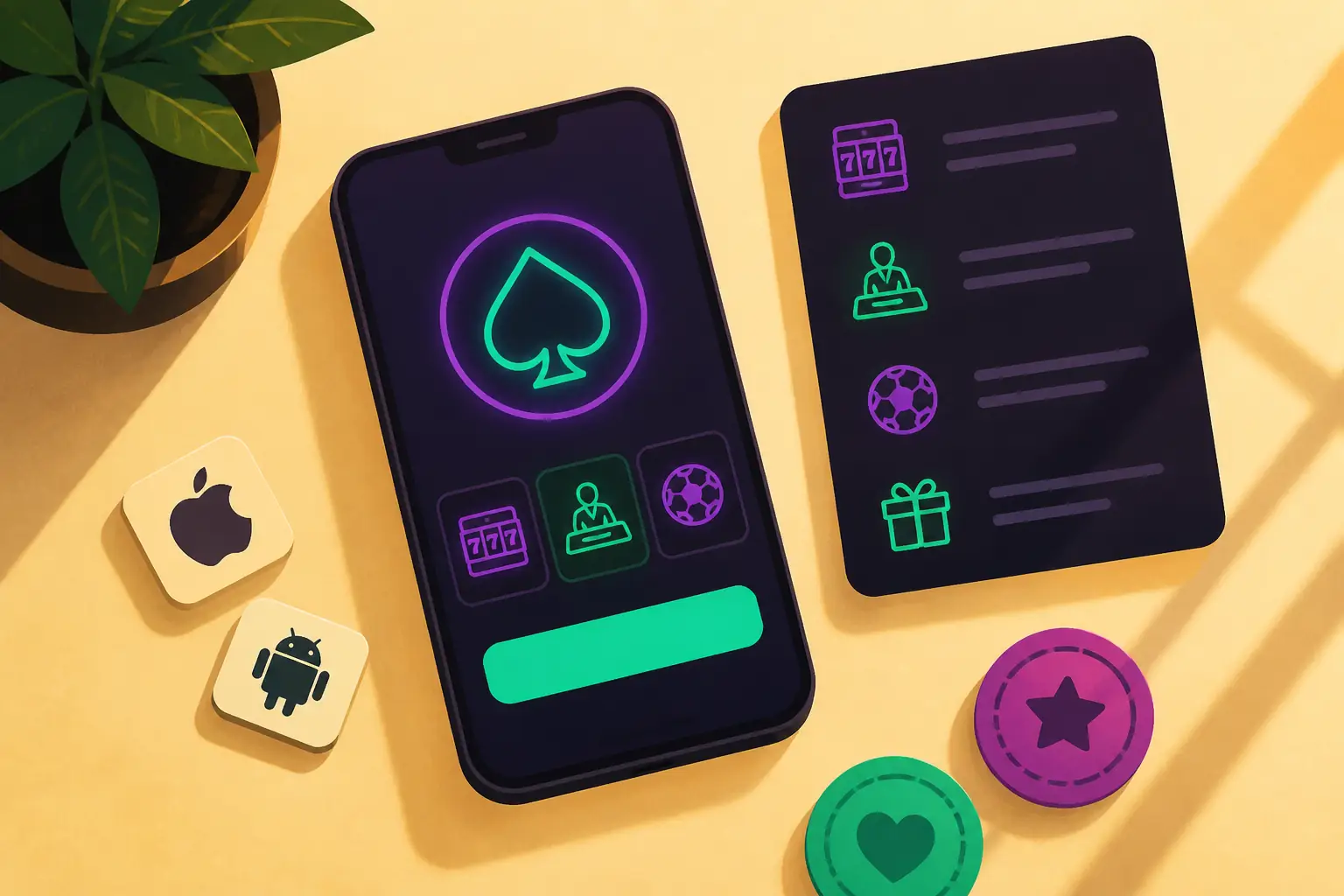 WinSpirit App: gioca da mobile su iOS e Android visual guide for WinSpirit Casino